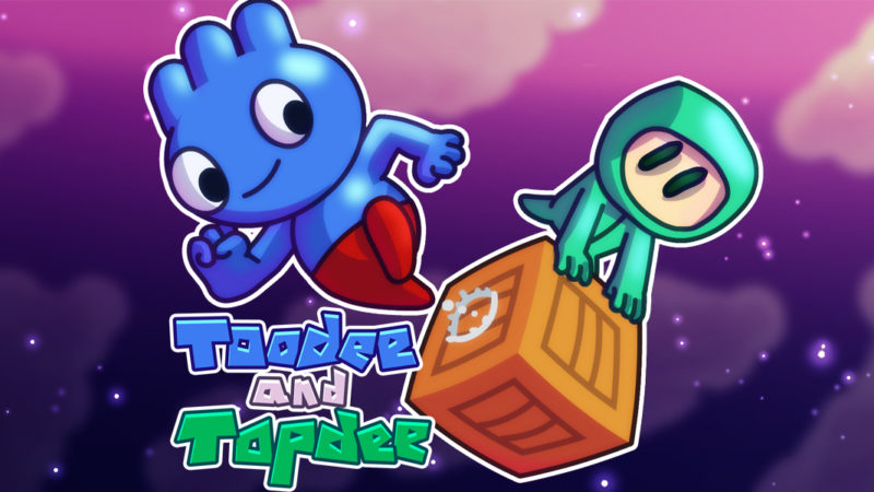 Toodee and Topdee – Pixel-Rätsel mit Perspektivwechsel